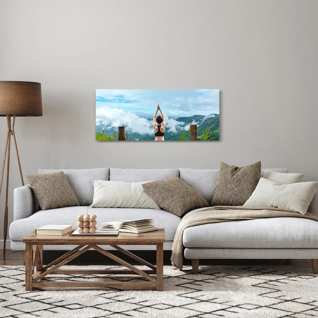Kép - Jóga (120x50 cm)