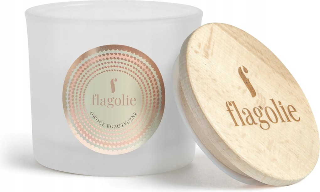 Szója illatgyertya Egzotikus gyümölcsök Flagolie