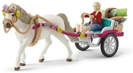 Schleich 42467 Hintó a lovas bemutatóra, 24,5 x 19 x 6,6 cm