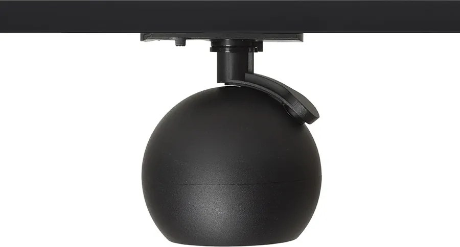 RENDL SIENA egyáramkörös sínre fekete 230V LED GU10 9W