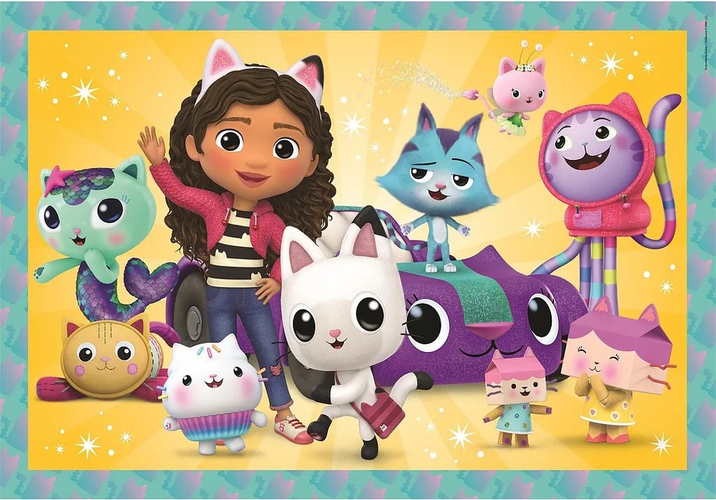 Gabi babaháza Sparkling 24 db-os maxi puzzle Clementoni