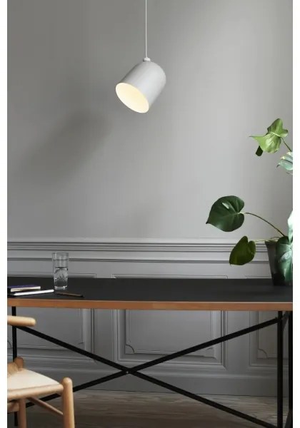 Nordlux - ANGLE függőlámpa kábellel 1xE27/25W/230V fehér