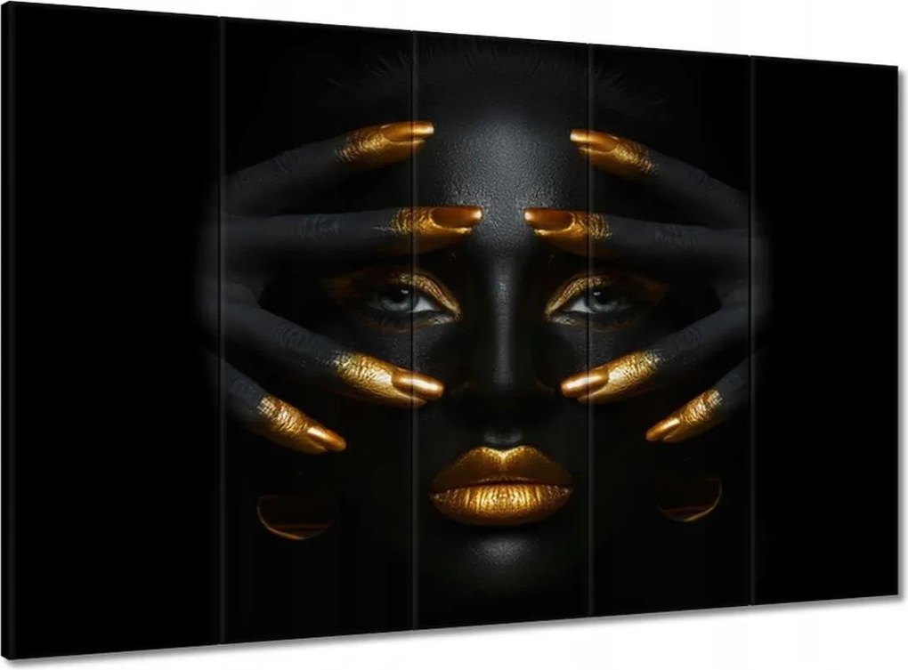 Vászonkép 100x70 Arany tekintet