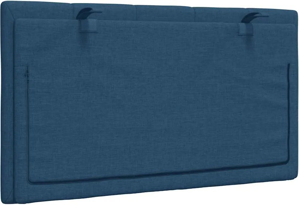 kék szövet fejtámla párna Hanko 90 cm