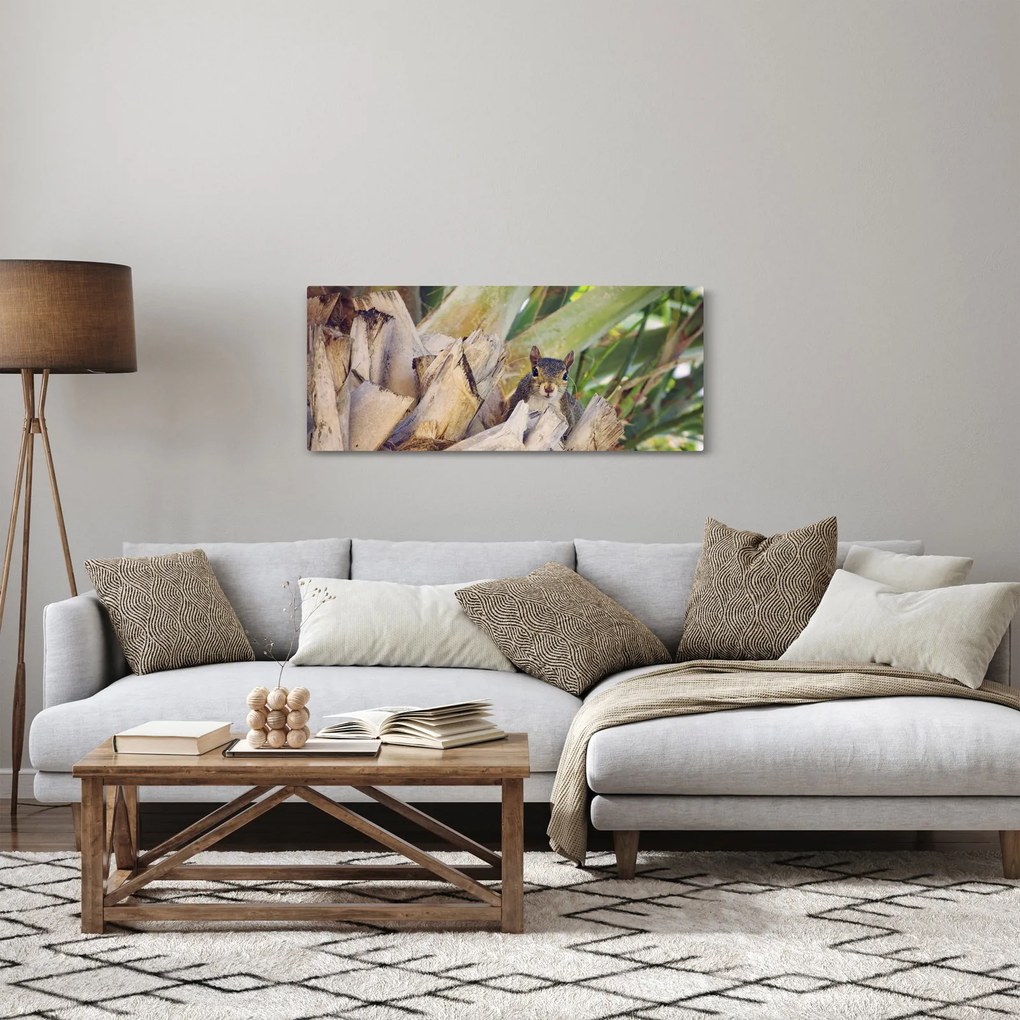 Mókus képe a fán (120x50 cm)
