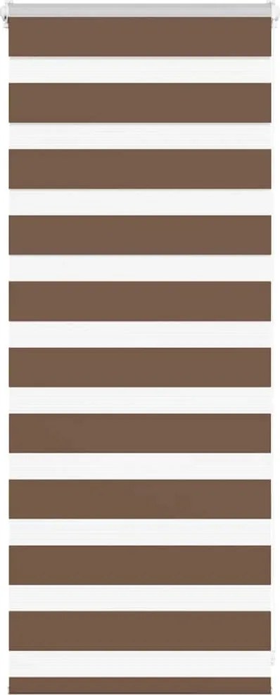 vidaXL zebrafüggönnyel barna szövetszélesség 55,9 cm poliészter