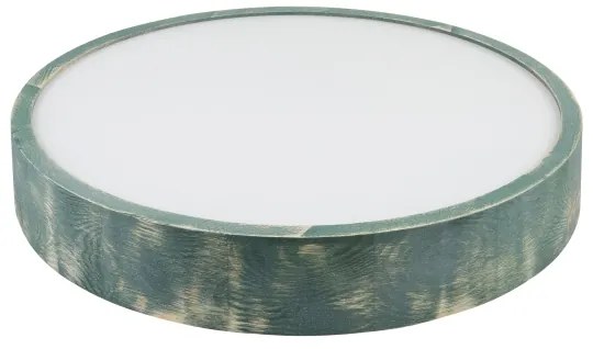 Brilagi - PINO mennyezeti lámpa, 3 x E27/15 W/230 V, fenyő/zöld, átm. 47,5 cm