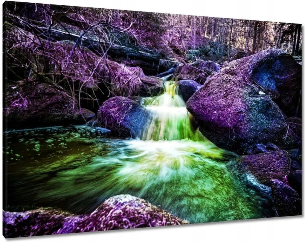 Vászonkép 100x70 Lime kaszkád