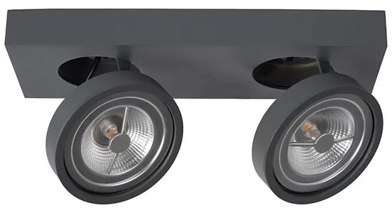 Lucide 09920/20/36 - LED dimmelhető spot NENAD AR111 2xG53/10W/230V