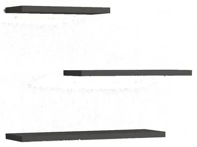 Fali polc Leila - Anthracite