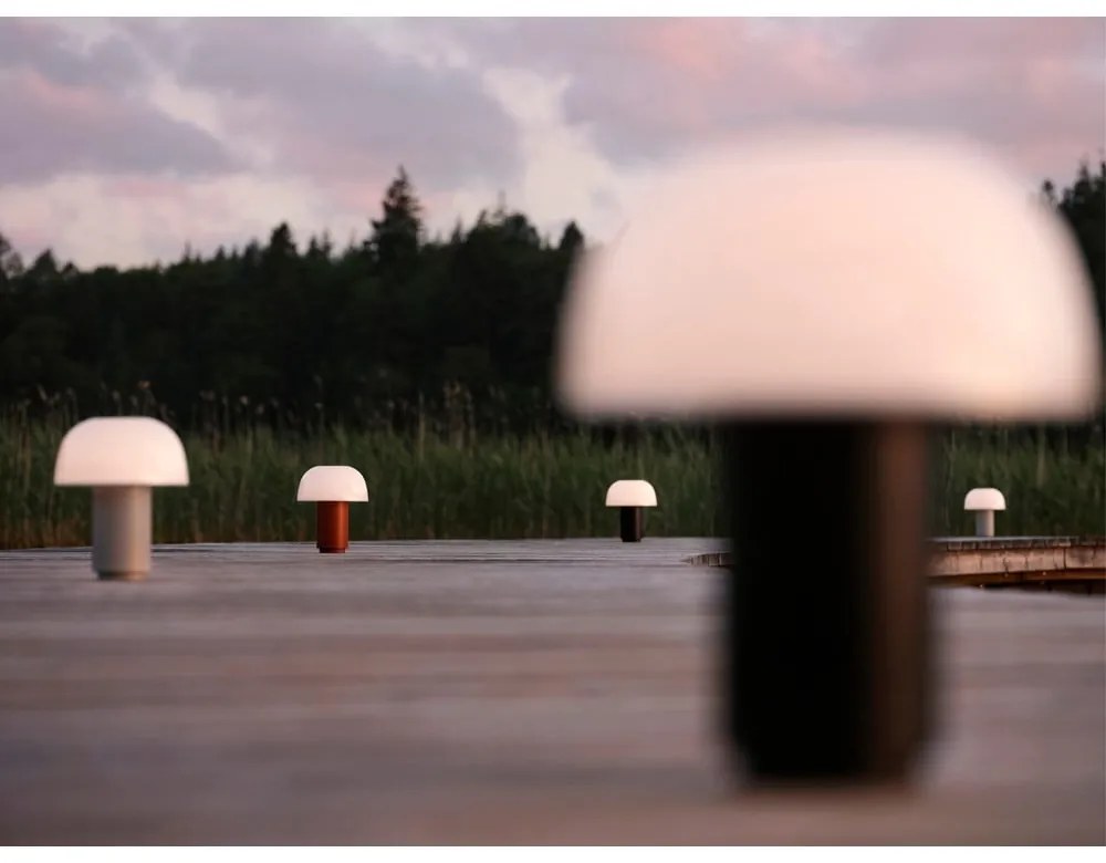 Fekete alumínium LED dimmelhető asztali lámpa (magasság 22 cm) Harvest – Zone