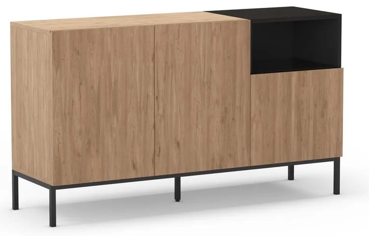 Natúr színű komód 140x80 cm Cailin – Marckeric