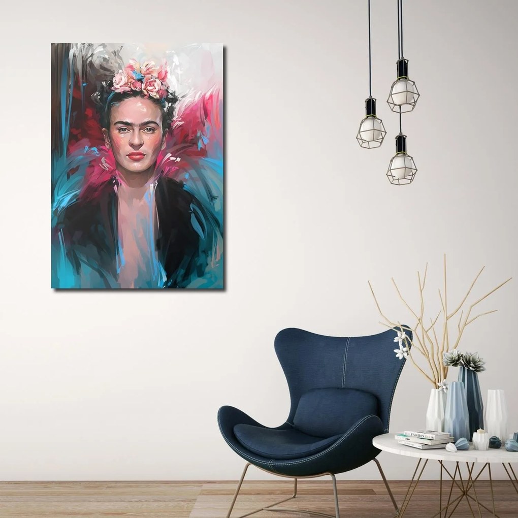 Gario Vászonkép Frida Kahlo - Dmitry Belov Méret: 70 x 100 cm, Kivitelezés: Vászonkép