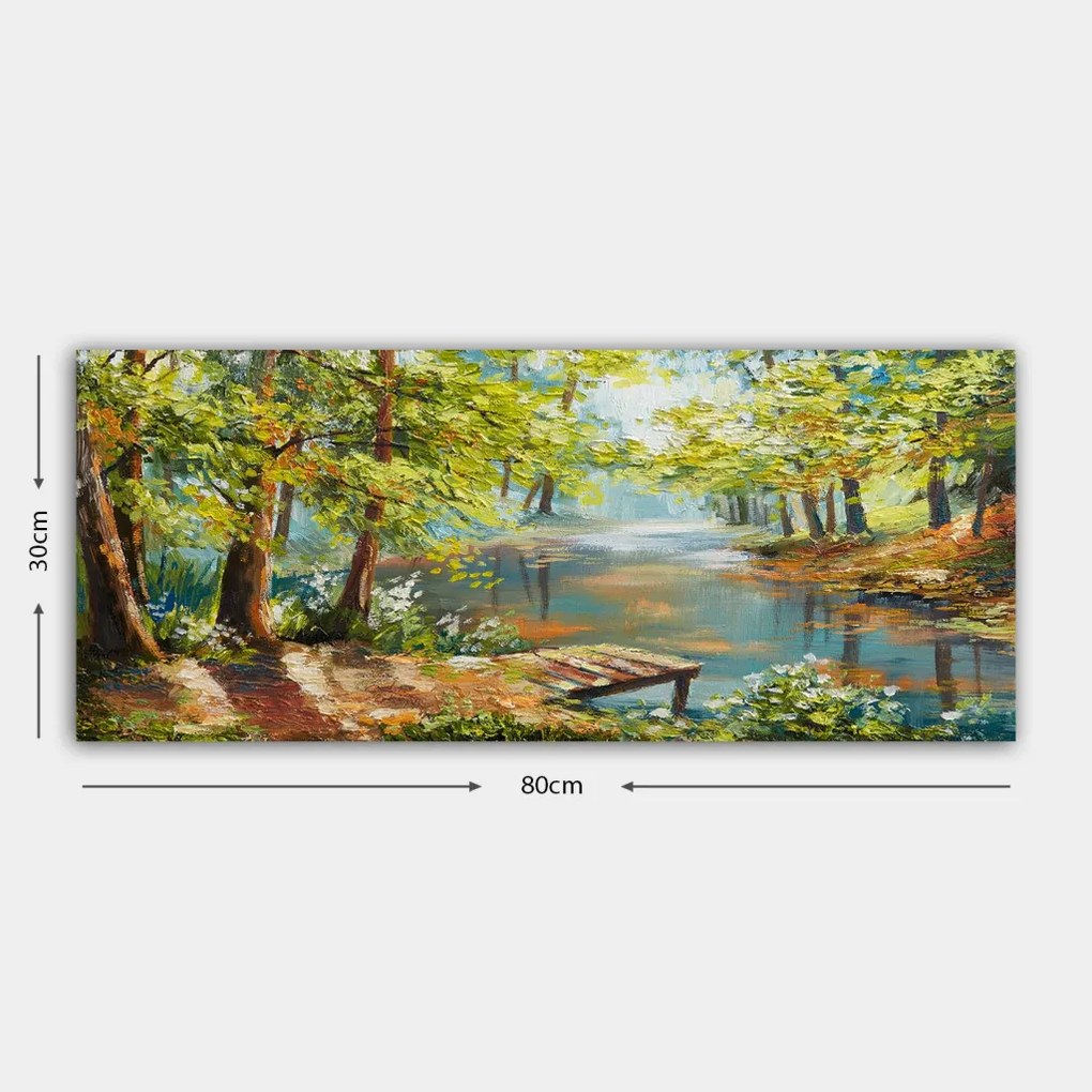 Vászonkép, 30×80 cm – TR483TNS1224