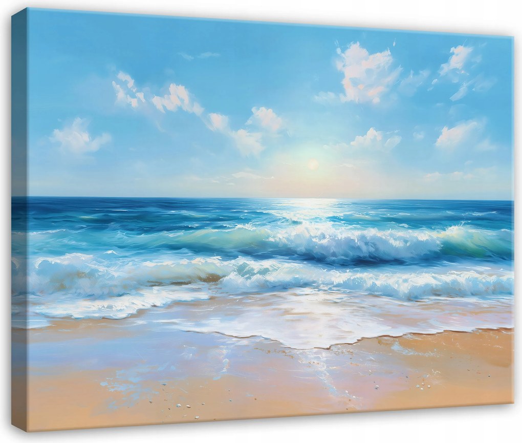 Vászonkép Tengerpart Természet Tájkép Hálószoba Nappali Konyha Vászonkép 100x70