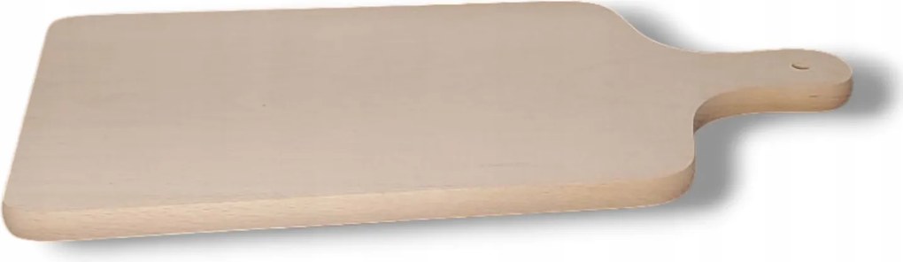 Fa bükk vágódeszka erős natúr, fogantyúval 44x22x1,8 cm