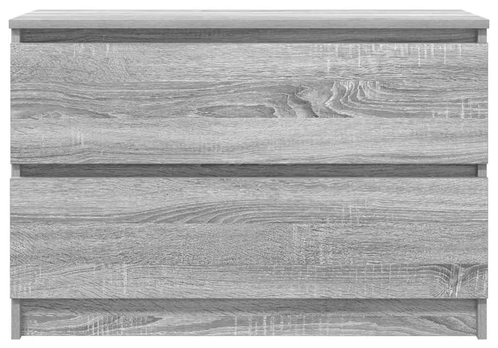 szürke sonoma színű szerelt fa TV-szekrény 80x35x54 cm