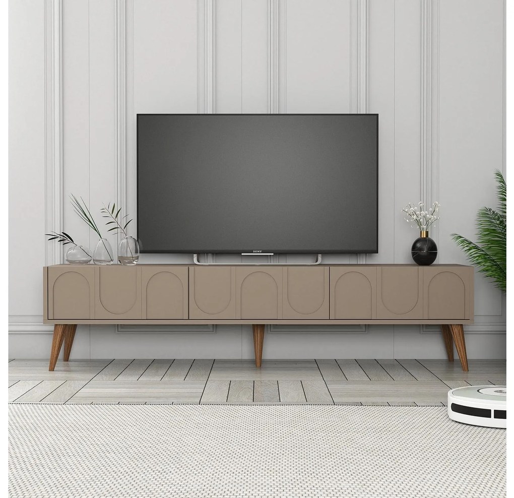 TV asztal/szekrény Bipemu 3 (dió + atlas) . 1095683