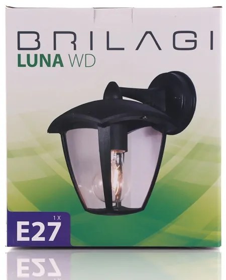 Brilagi - LED Kültéri fali lámpa LUNA 1xE27/60W/230V IP44