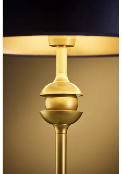 Jupiter 2116 - Asztali lámpa KASZMIR 1xE27/15W/230V kék/arany