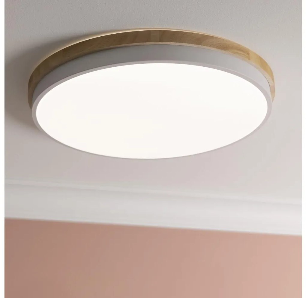 Brilliant - LED Dimmelhető mennyezeti lámpa BAARLO LED/36W/230V átm. 50 cm fehér + távirányító