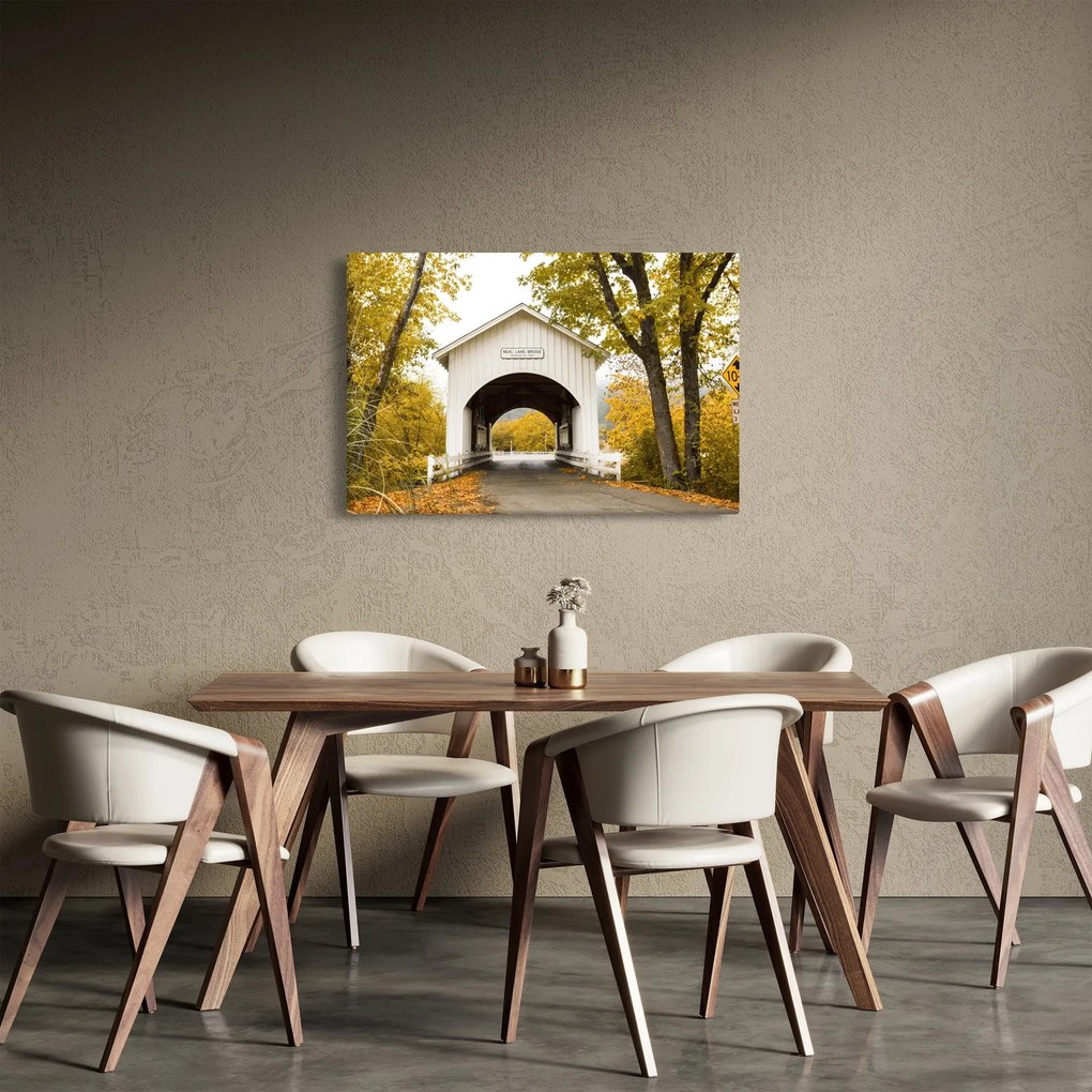 Híd képe Oregonban (90x60 cm)