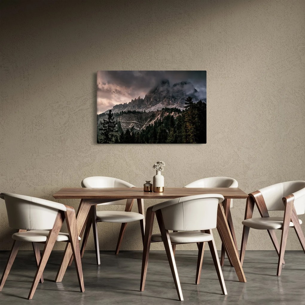 Sziklás hegyek képe (90x60 cm)