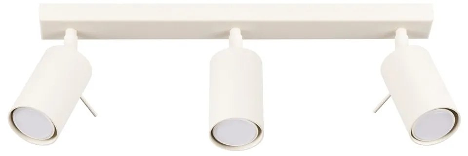 Krémszínű spotlámpa 6x45 cm Etna – Sollux