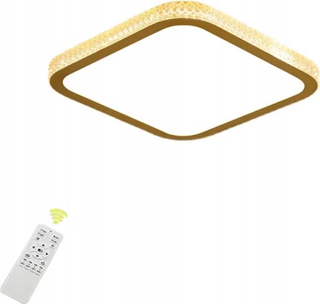 Modern Led mennyezeti lámpa 43W szabályozható távirányító