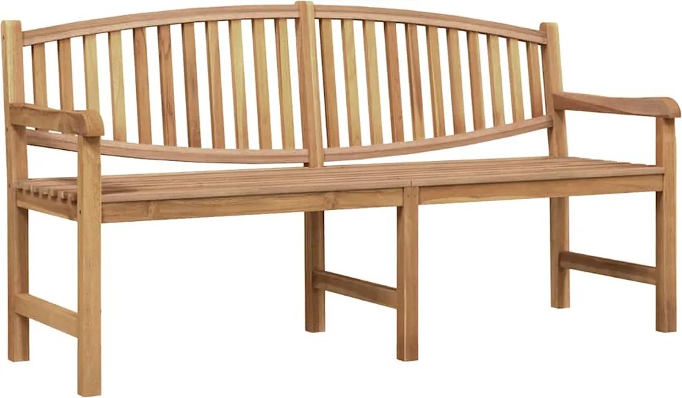 vidaXL tömör tíkfa kerti pad 179,5 x 60 x 90 cm
