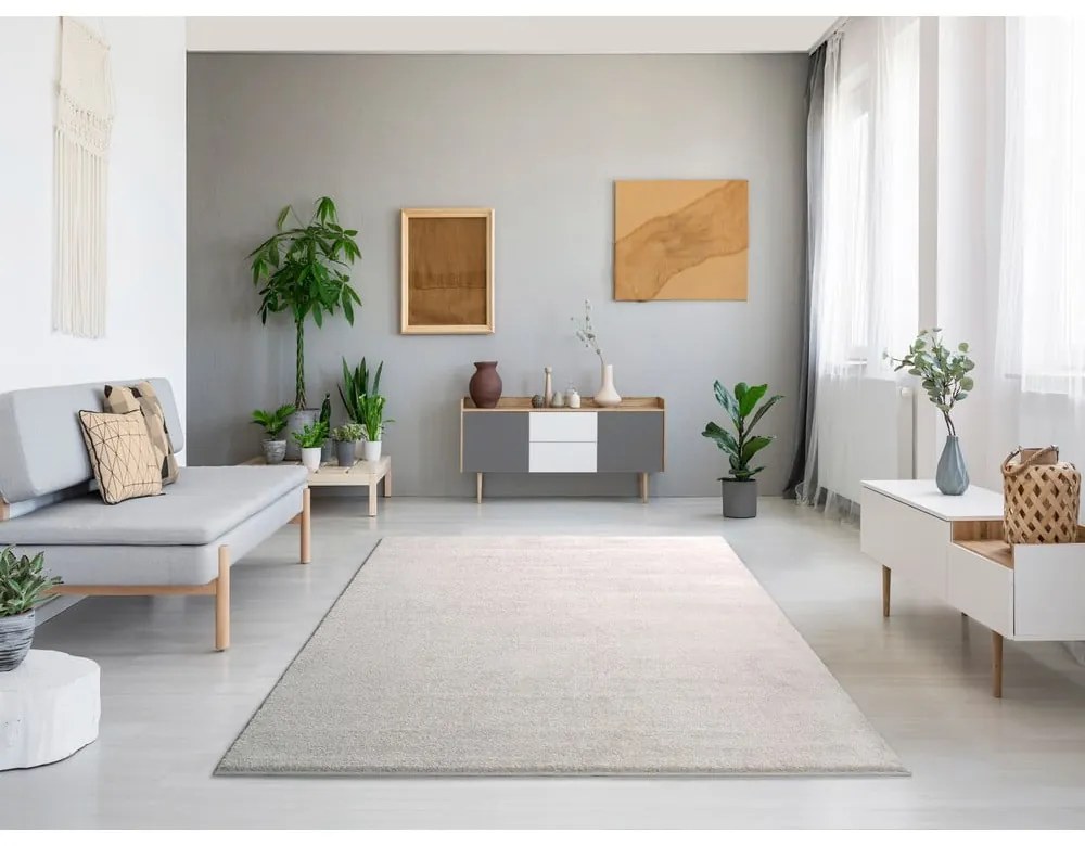Krémszínű szőnyeg 80x150 cm – Universal