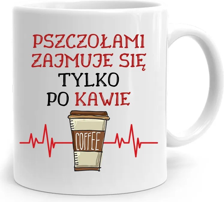 Ajándék Bögre Méhésznek Kávé Utáni Gondozáshoz, fényképes nyomtatással