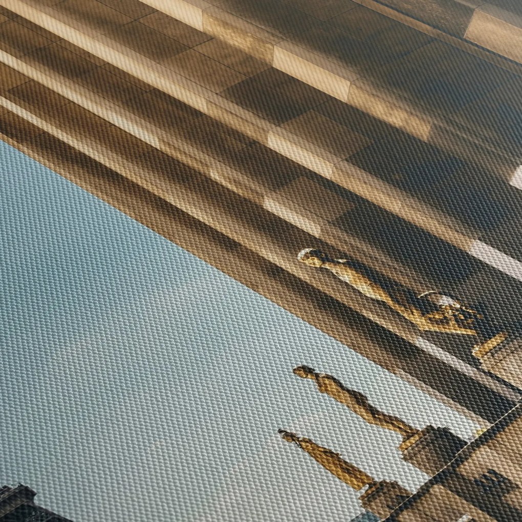 Kép a Trocader térről, Párizs (120x50 cm)