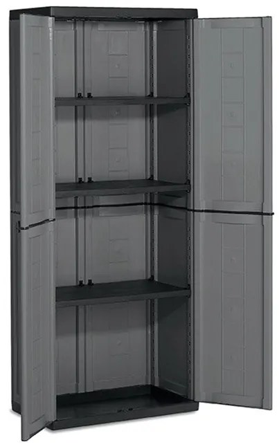 Keter Lakattal zárható Jolly High műanyag szekrény