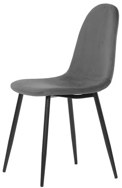 Szürke Bársony Étkezőszék. CT-971 GREY4