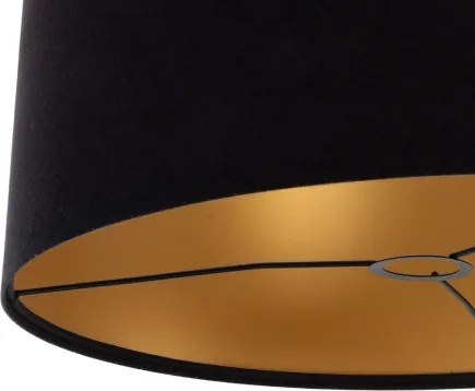 Univerzális STANDART E27 lámpabúra 45 cm fekete/arany