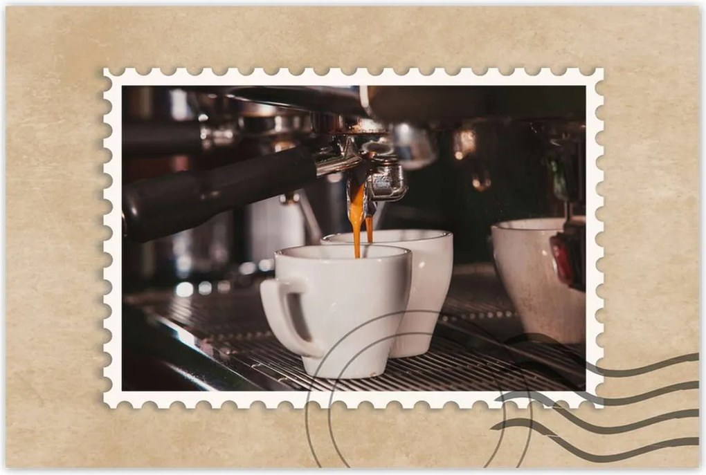 Poszterek 60x40 Eszpresszó kávéfőzés