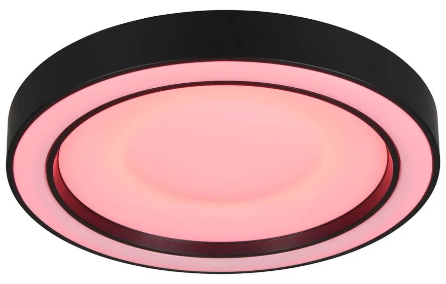 Fekete-fehér LED mennyezeti lámpa ø 40 cm Arco – Trio