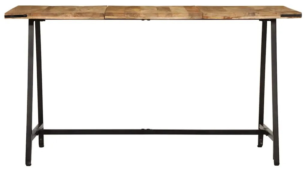 tömör mangófa étkezőasztal 140 x 70 x 75 cm