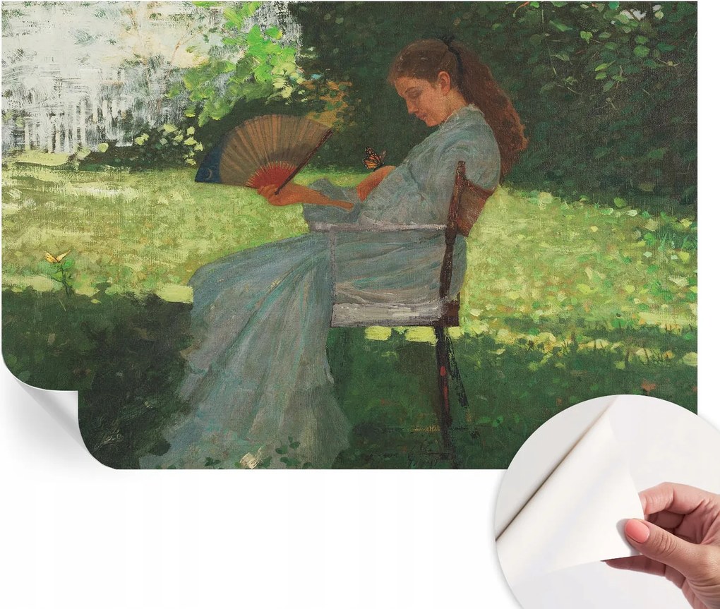 Mosható öntapadós fotótapéta étkezőbe Nyári harmónia 104x70 cm