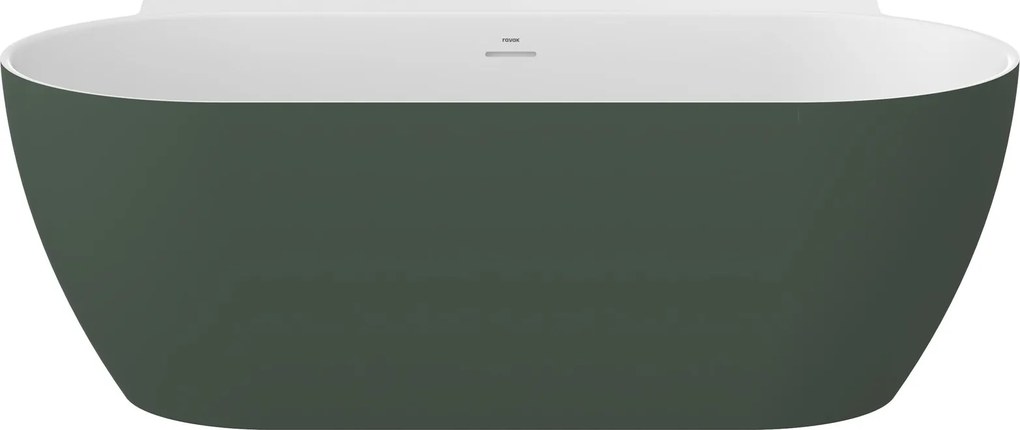 Ravak Freedom W II Tec fal mellé szerelhető fűrdőkád 170x87 cm ovális kétszínű CC71200000