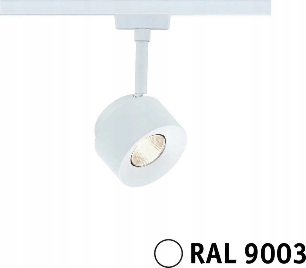 Paulmann URail Led szalag spotlámpa 7.4W 3000K szabályozható fehér 230V