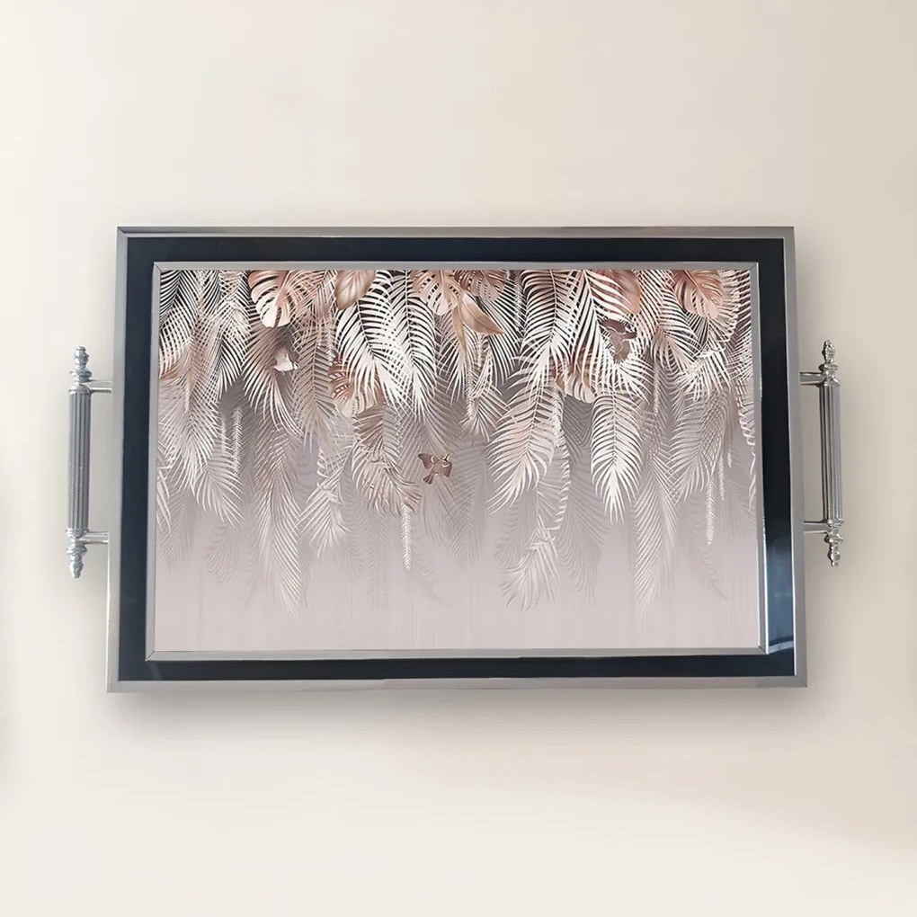 Üveg tálca, 38×24 cm – TPG9814