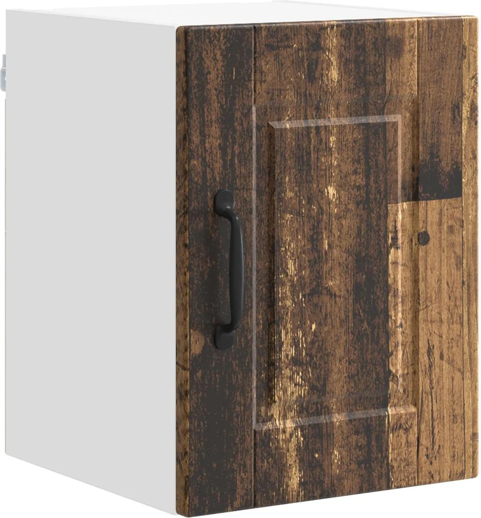 vidaXL Konyhaszekrény polcokkal Öreg fa 30 x 31 x 40 cm Faanyag
