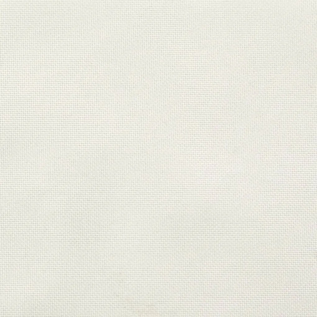 2 db melange krémszínű szövet kerti padpárna 150 x 50 x 7 cm
