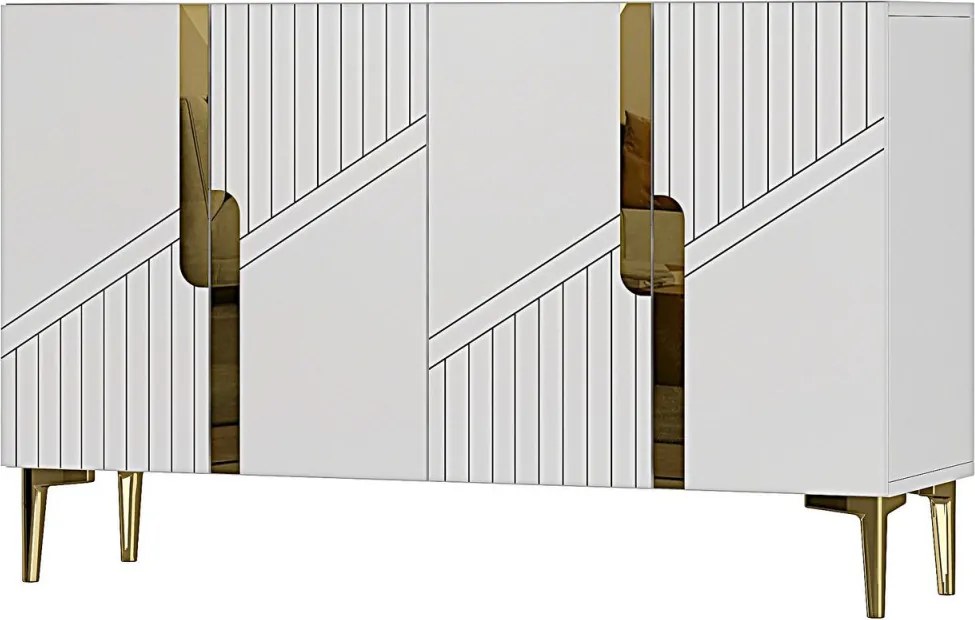 Evva 120 - White, Gold
