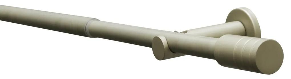 Elba hengeres állítható karnis szett 16/19 mm, 120 - 210 cm, champagner