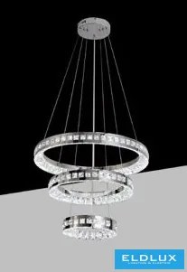 UNIVERSO Kristály üveg csillár 46w 3680lm CCT.kap IP20 D550x1200mm