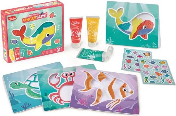 Ujjfesték, MAPED CREATIV Early Age My First Finger Paint (IMAC906902)