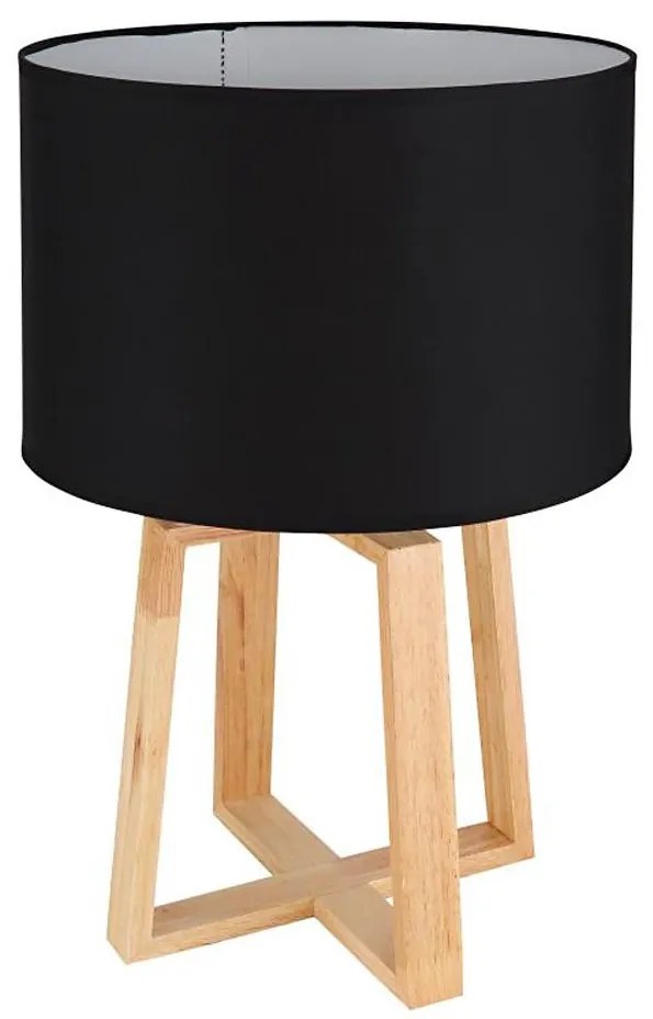 Globo 21621B - MORITZ asztali lámpa 1xE14/40W/230V fekete